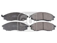 NEU - Febi Bilstein 170665 Bremsbelagsatz, Scheibenbremse Passend FüR Nissan