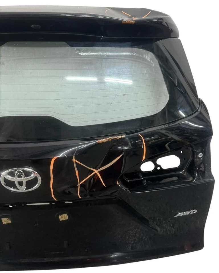 Toyota Corolla 2022-2024 tapa maletero cruzado puerta trasera negro OEM Foto 4 de 4