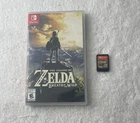 The Legend of Zelda: Breath of the Wild (Nintendo Switch, 2017) Complete- CIB