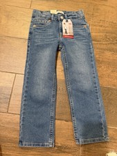 Boys Kids New Levi  s Jeans Regular Straight Denim Pants Size 5