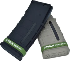 12 Pack  300 BLK Subsonic Magazine Marking Bands .300 Blackout Subsonic Magazine