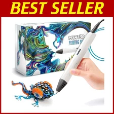 Lightweight 3D Pen with 3 Color Filament