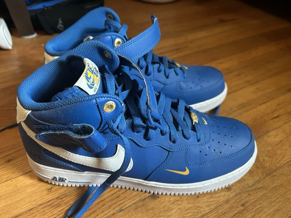 Nike Air Force 1 '07 LV8 Mid 40th Anniversary - Blue Jay | eBay