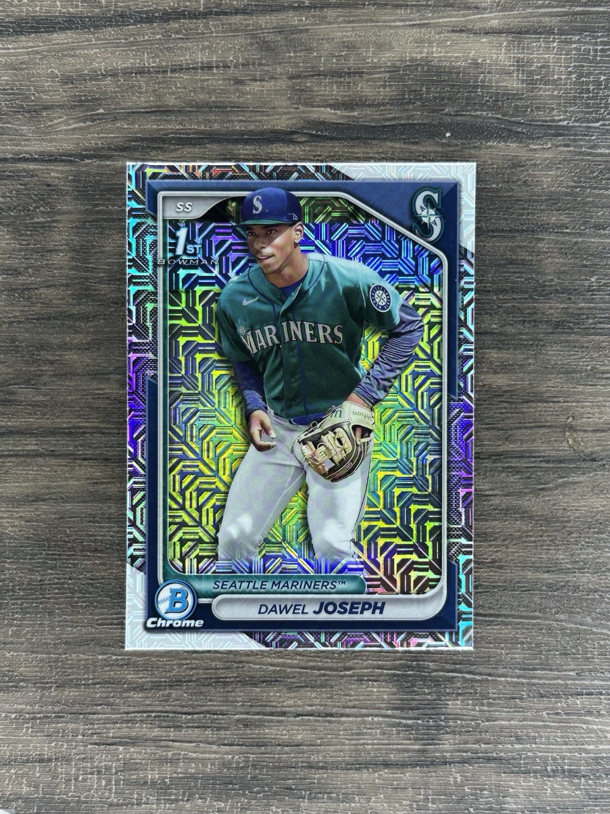 2024 Bowman Chrome Dawel Joseph Mega Box Mojo Refractor 1st #BCP-176