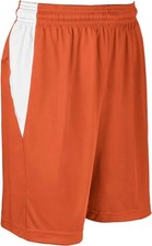 Champro Sports Orange Dri-Gear Moisture Wicking Basketball Shorts Youth Large L