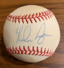 Nolan Ryan Autographed OAL Bobby Brown Baseball - Beckett