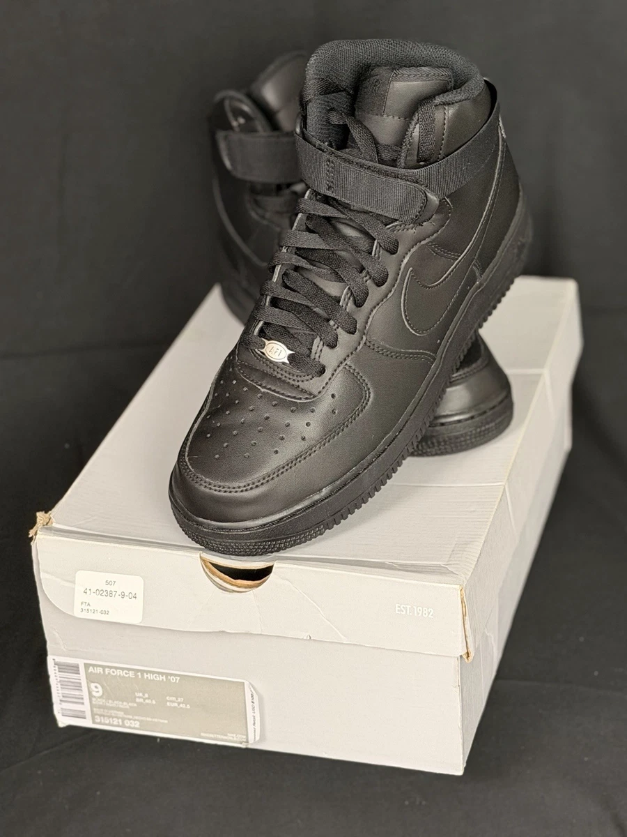 Nike Air Force 1 High '07 Black for Sale | Authenticity Guaranteed