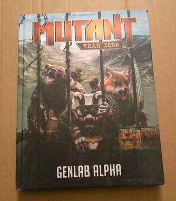 Mutant Year Zero Genlab Alpha RPG Hardback