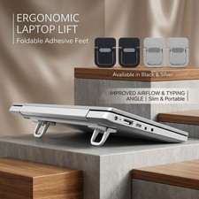 Adjustable Portable Laptop Stand Foldable Notebook Computer Keyboard Holder