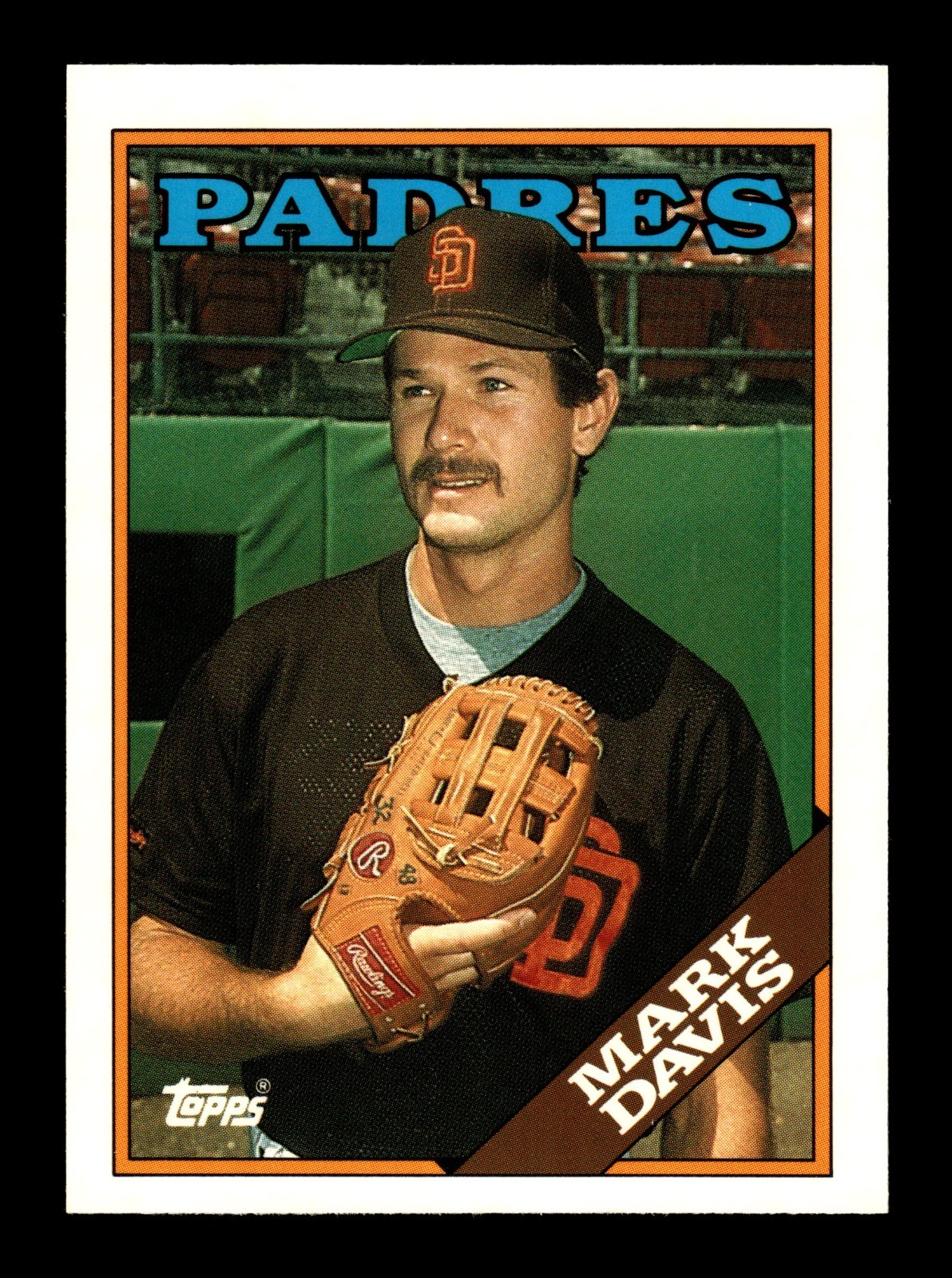 MARK DAVIS ⚾ 1988 Topps Collector's Edition Tiffany #482 San Diego Padres