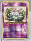 Mew 53/108 XY Evolutions Reverse Holo Rare Pokemon Card - Damaged