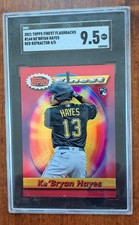 2021 Topps Finest Flashbacks Ke'Bryan Hayes Red Refractor 4/5