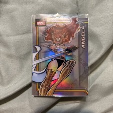 2026 Topps Chrome Marvel #101 Angela - Storm’s Lightning Refractor