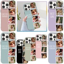 Personalized Photo Phone Case Soft TPU Cover For iPhone Air 16 14 15 17 Pro Max
