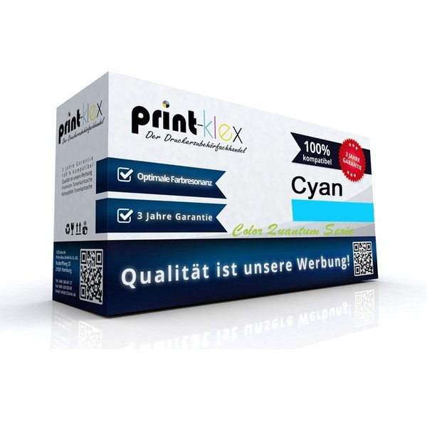 Cyan Super Xl Tonerkartusche FüR Lexmark Cs 510 De Dte CS410 Laserkartusche-image