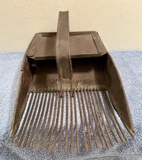 Antique Early American, Ohio Farm & County Life Metal Crop Harvesting Scoop