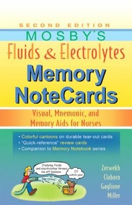 Mosby's Fluids and Electrolytes Memory NoteCards : Visual, Mnemon