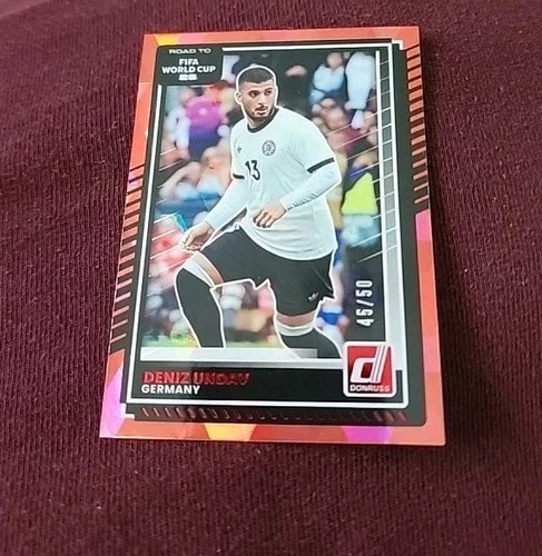 Deniz Undav 2025 Donruss Deniz Undav Red