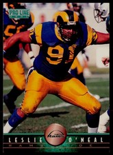 1997 Pro Line #252 Leslie O'Neal