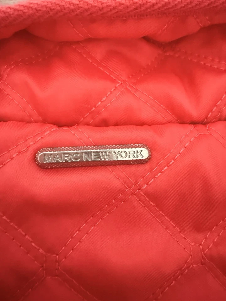Quilted Puff Jacket Small S Coral by Andrew Marc, Women's Winter Marc New York - Image 3 of 4