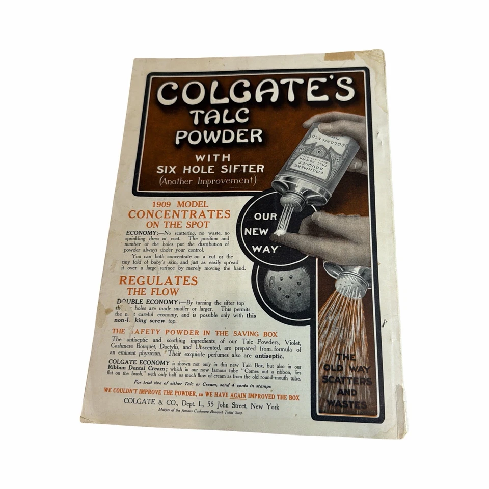 Lot of 2 Vintage McCall’s Magazines Book 1909 Edwardian Era Fashion & Ads Foto 4 de 4