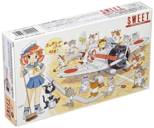Sweet 1/144 A6M2 Zero Carrier Fighter Deck Set with Etching Parts Model Kit