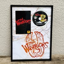 The Warriors PS2 disc framed artwork