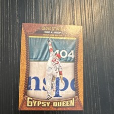 Topps 2014 Gypsy Queen Glove Stories Mike Trout GS-MT Angels Baseball Card