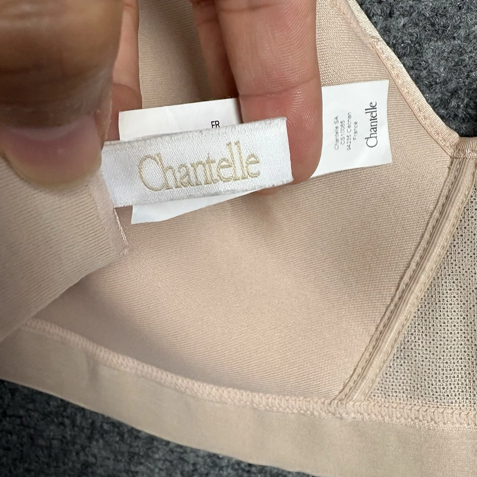 Sujetador Chantelle C12920 Aeria sin aros talla L melocotón Foto 3 de 4