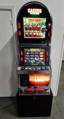 Machine a sous IGT en euros de casino, jackpot, jeu de café. Bally slots flipper - Photo 1/4