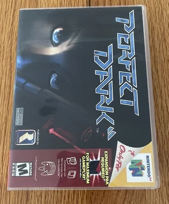 Perfect Dark Nintendo 64 N64 Game w/ Case NTSC-U/C M (2000) Expansion Pak Req - Image 1 of 4