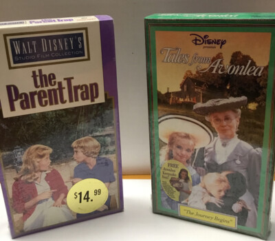 Two Disney VHS Sealed NEW The Parent Trap (original), Tales From Avonlea Vol 1