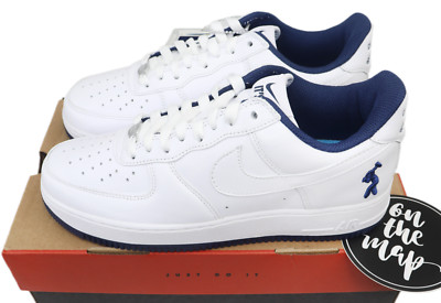 Nike Air Force 1 x Lil Yachty White Concrete Jungen UK 7,5 US 8,5 IB5720-100 Neu