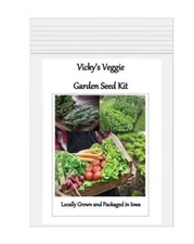 Vicky's Vegetable Garden Seed Kit | Grow 14 Different Types of Vegetables - Easy