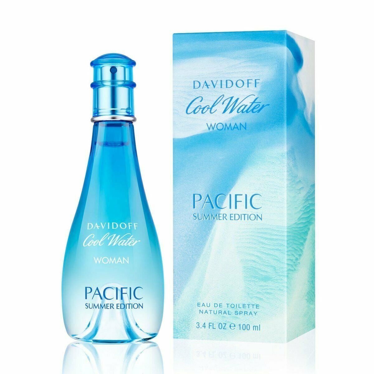Davidoff Cool Water Pacific Summer Edition 2017 3.4 oz EDT Spray Womens Perfume