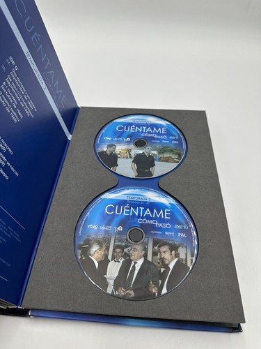 Cuentame como paso Seasons 1+2 Full - DVD Book Large Spanish Region 0 - Picture 13 of 19