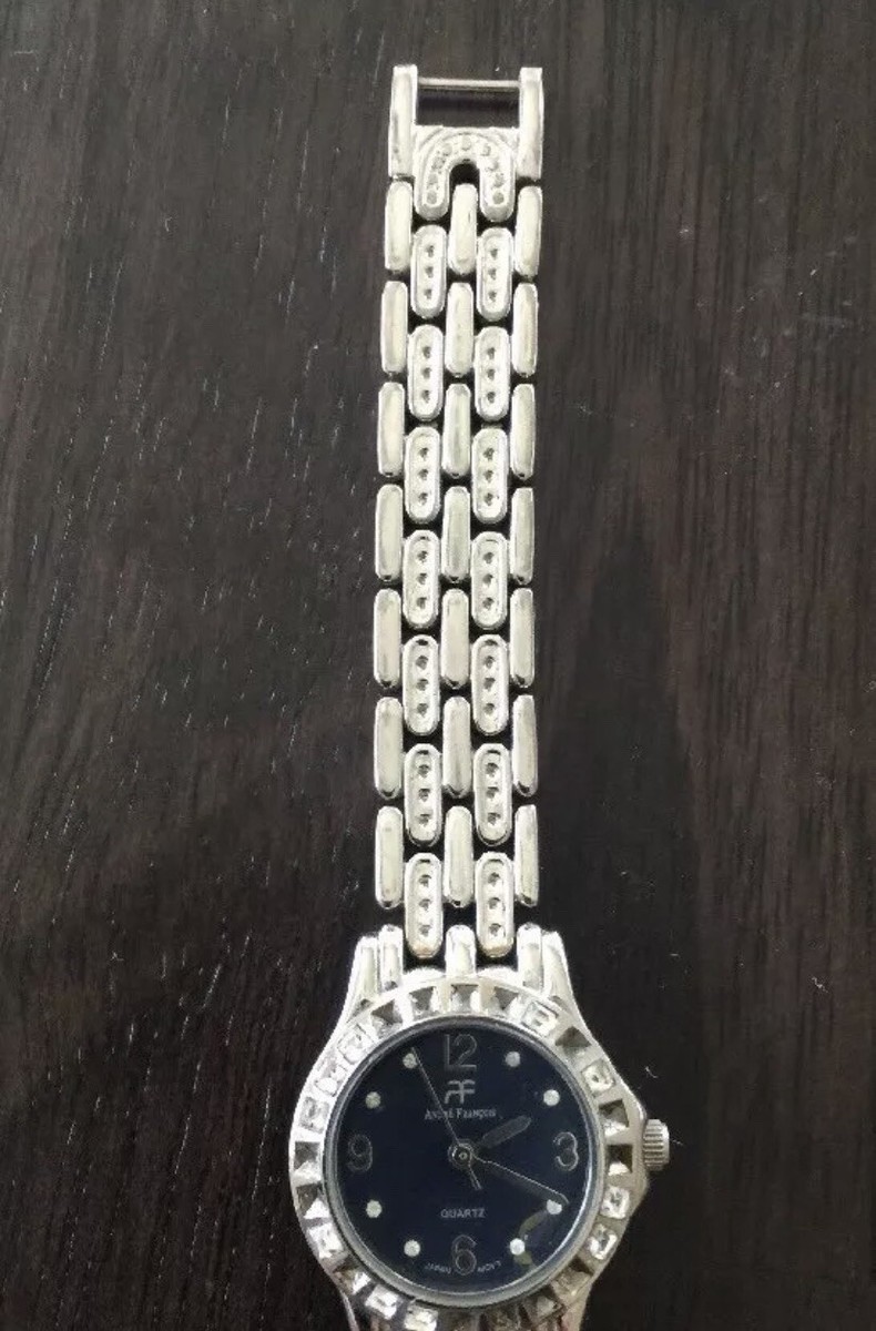 Vintage Andre Francois Quartz Ladies Watch Silver | eBay display picture 2