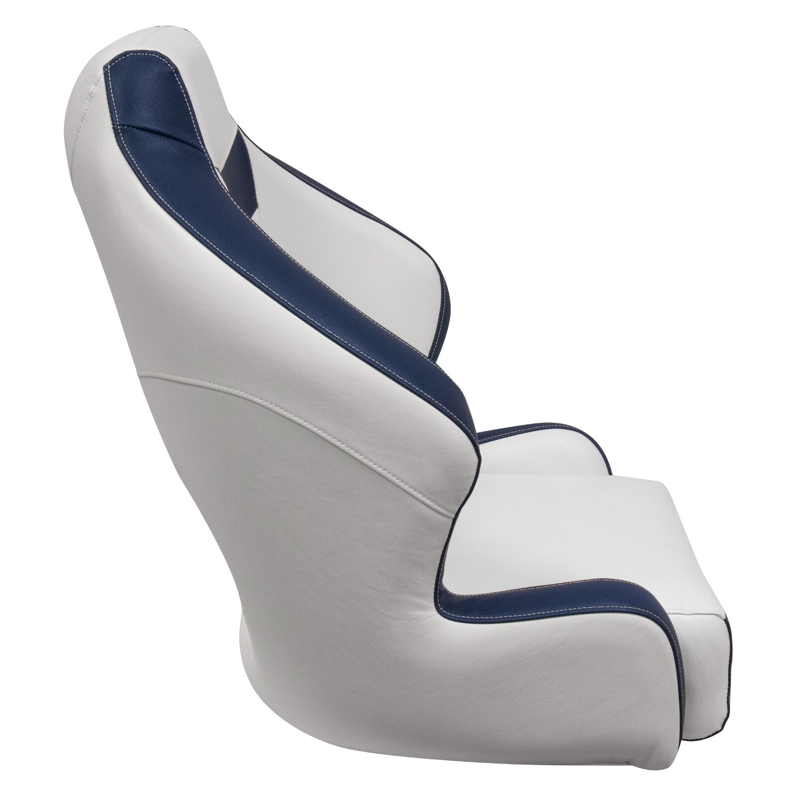 Wise DLX Bucket Seat & Console Pontoon Furniture Set - Brite White ...