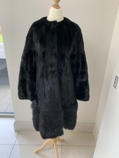 Massimo Ardizzone Mink Coat Size It42/uk8-12