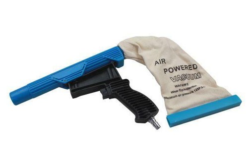 Pistola de aspiradora accionada por aire US PRO Tools, boquilla de 30 mm con bolsa de polvo reutilizable 8788 - Imagen 2 de 3