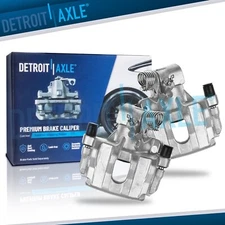 Rear Left Right Brake Calipers w/ Bracket for Mazda 3 Sport Ford Escape C-Max