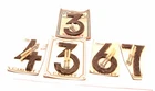 Forged House Number 4 23/32in to Select Number Sign Or " a " 2 3/4in Letters