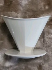 Kinto Oct 2 Cup Porcelain Pour Over Brewer White Dripper
