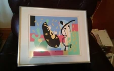 Henri Matisse Sorrows of The King Framed Artwork 20x16 Under Glass 