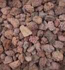 Lapillo Vulcanico Rosso 10/18 mm Lt33 per Substrato piante pacciamatura giardino