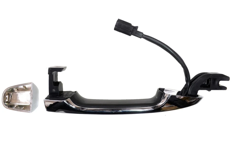 Exterior Outside Door Handle Chrome Smart Entry Front Right for Honda CRV Civic Foto 2 de 3