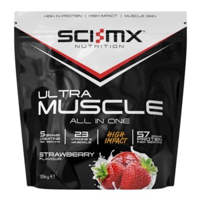 SCI-MX Ultra Muscle Protein Powder Strawberry 1.5kg (P3201)