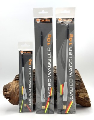 Guru Loaded Waggler   Matchpose mit Wechselspitzen 6g 10g 14g + Wechselgewichte