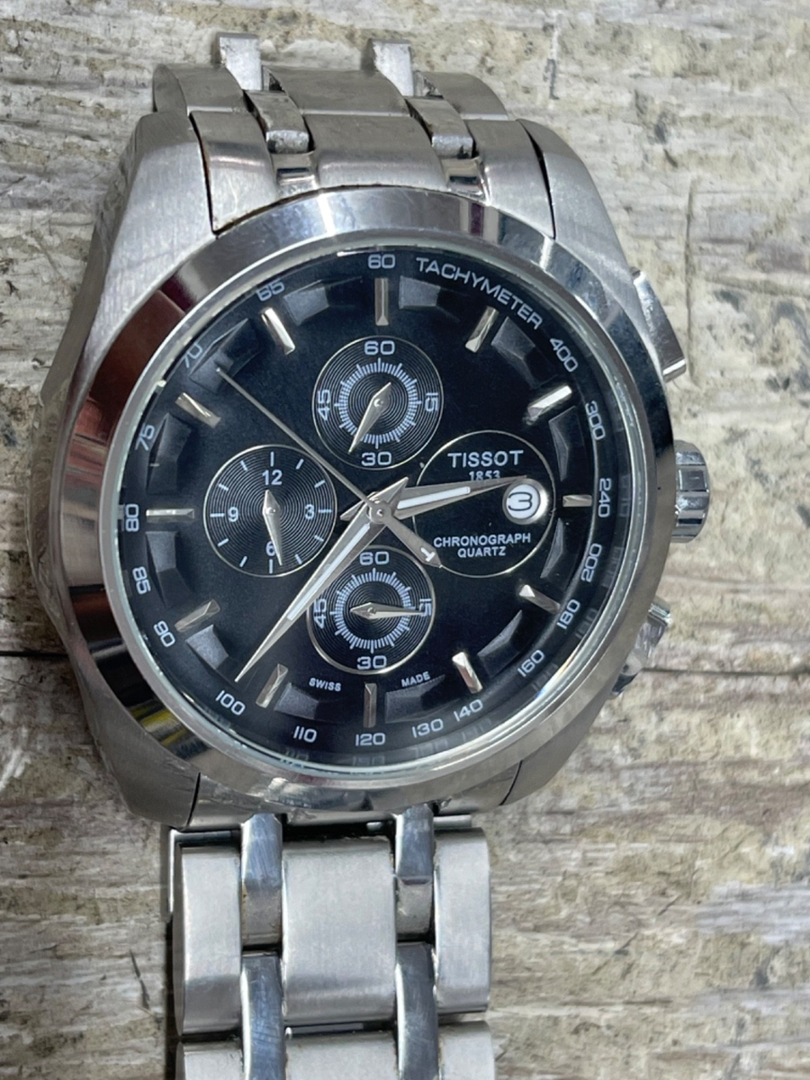 Tissot Couturier Silver Men's Watch - T035627A for sale online | eBay