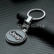 Jeep Double-Sided Metal Keychain US Seller Free Shipping